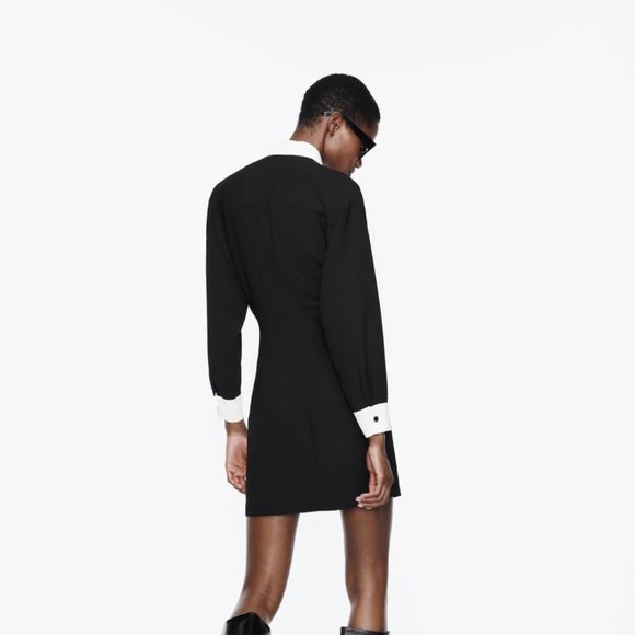 ZARA MINI SHIRTDRESS - Picture 2 of 5